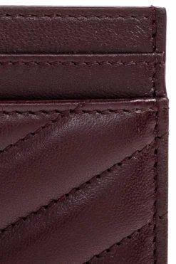 Saint Laurent BURGUNDY Card case