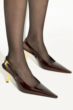 Saint Laurent BURGUNDY Heeled shoes Lee