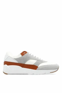 Saint Laurent cream ‘Bump’ sneakers