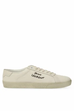 Saint Laurent cream 'Court Classic Sl/06' sneakers