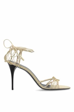 Saint Laurent cream Heeled sandals Babylone