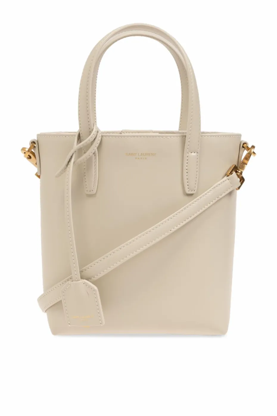 Saint Laurent cream ‘Mini Toy’ Shoulder Bag