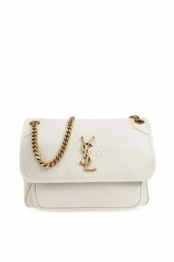 Saint Laurent cream Shoulder bag 'Niki'