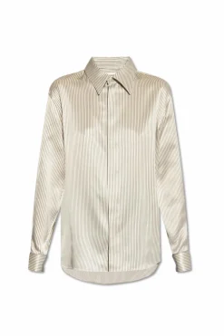 Saint Laurent cream Silk shirt