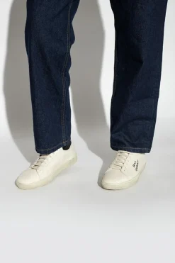 Saint Laurent cream ‘SL/06’ sneakers