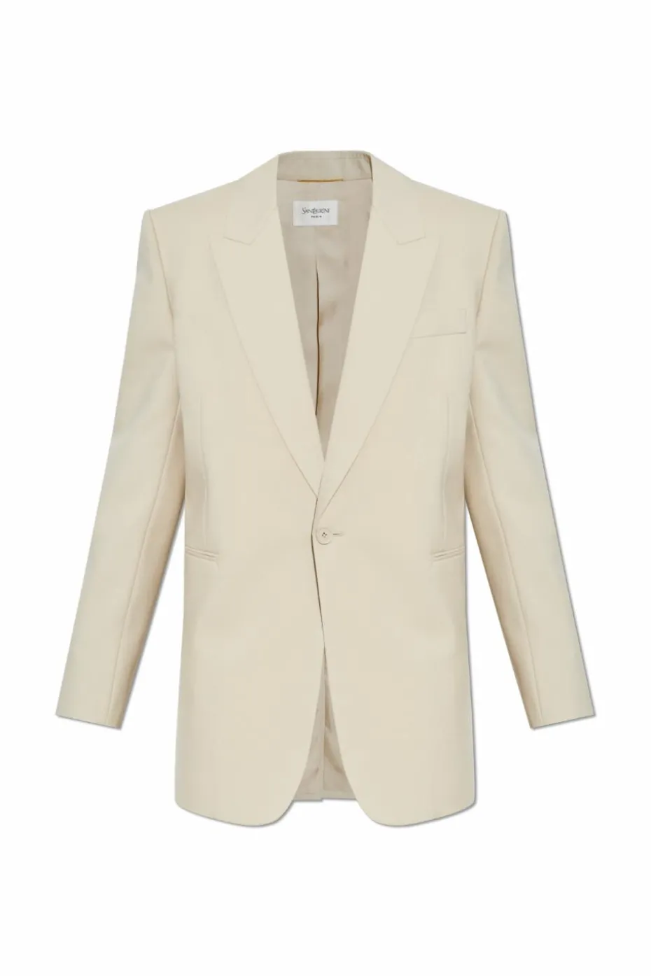 Saint Laurent cream Wool blazer