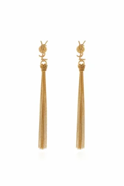 Saint Laurent GOLD Brass earrings