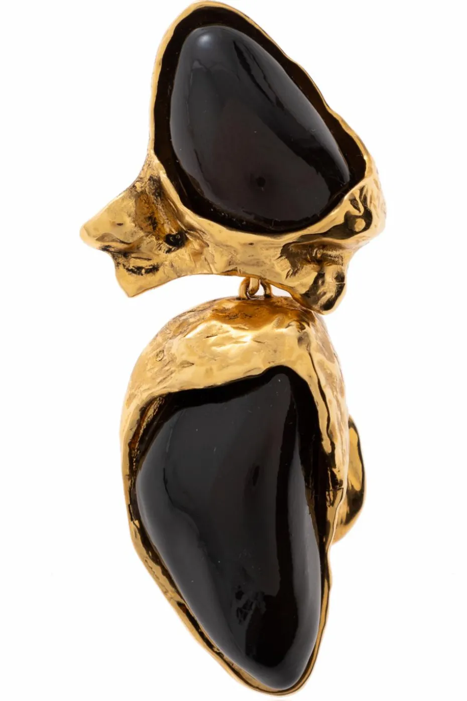 Saint Laurent GOLD Brass clips