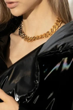Saint Laurent GOLD Brass necklace