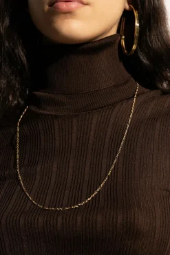 Saint Laurent GOLD Brass necklace