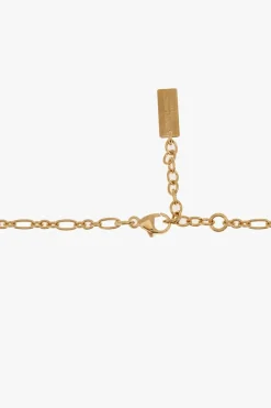 Saint Laurent GOLD Brass necklace