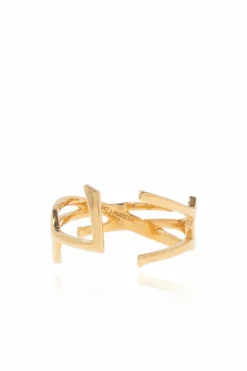 Saint Laurent GOLD Ring with logo