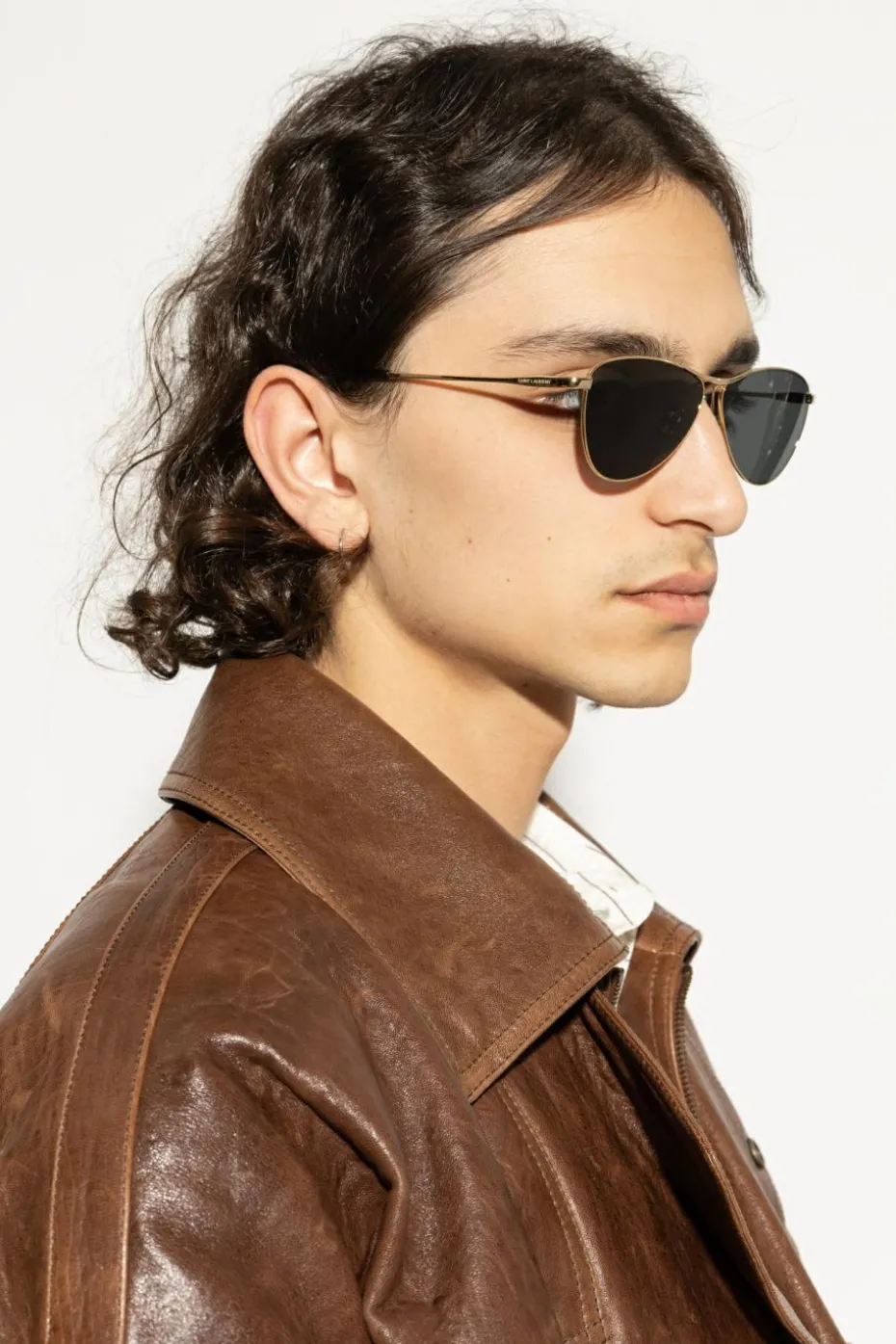 Saint Laurent GOLD "SL 831 VESPER" sunglasses