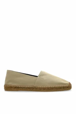 Saint Laurent GREEN Espadrilles `Gabardine`