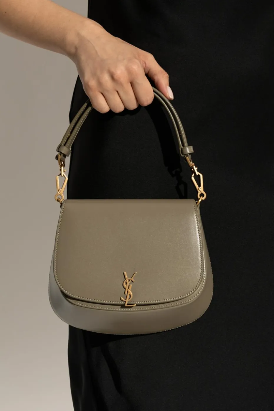 Saint Laurent GREEN Handbag "Voltaire Mini"