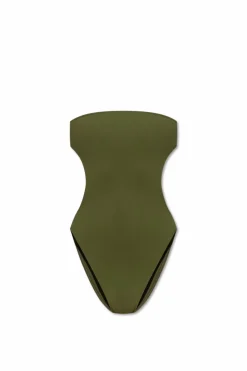 Saint Laurent GREEN One-piece swimsuit