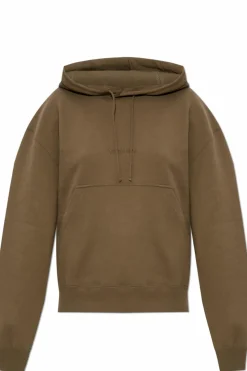 Saint Laurent GREEN Sweatshirt with embroidered logo