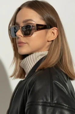 Saint Laurent GREY Sunglasses SL 740
