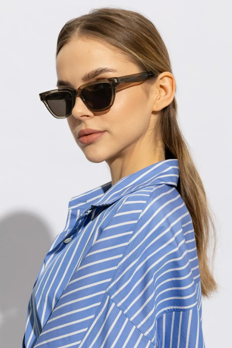 Saint Laurent GREY Sunglasses 'SL 462 SULPICE'
