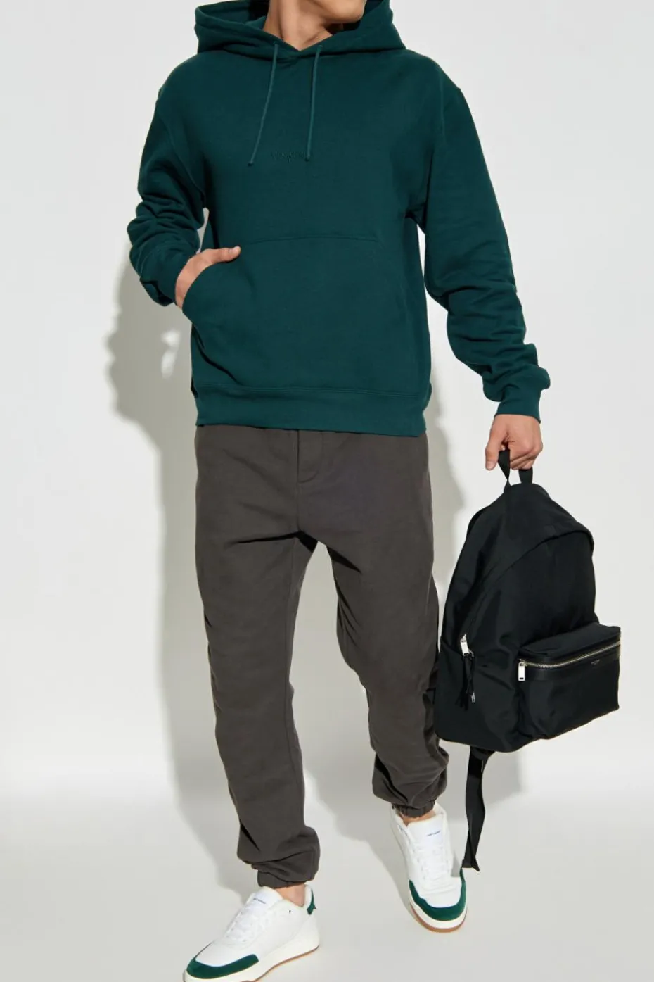 Saint Laurent GREY Sweatpants with logo