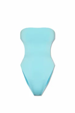 Saint Laurent light blue One-piece swimsuit