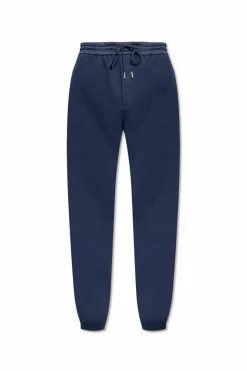 Saint Laurent NAVY BLUE Sweatpants with logo