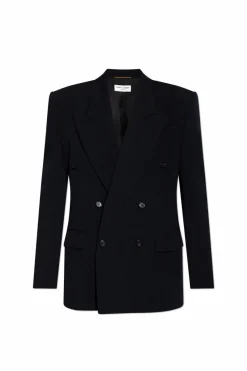 Saint Laurent NAVY BLUE Wool blazer