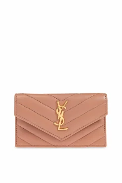 Saint Laurent PINK Leather wallet
