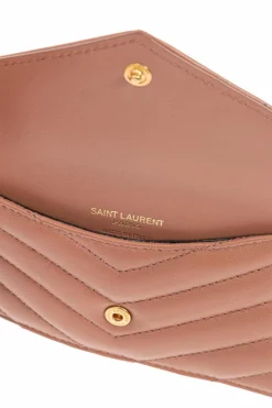 Saint Laurent PINK Leather wallet