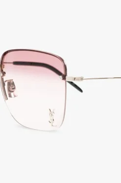Saint Laurent PINK ‘SL 312 M’ sunglasses with logo