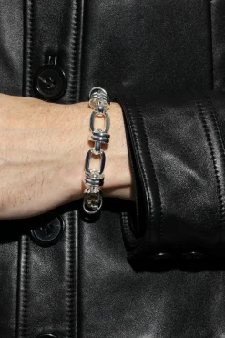 Saint Laurent SILVER Brass bracelet