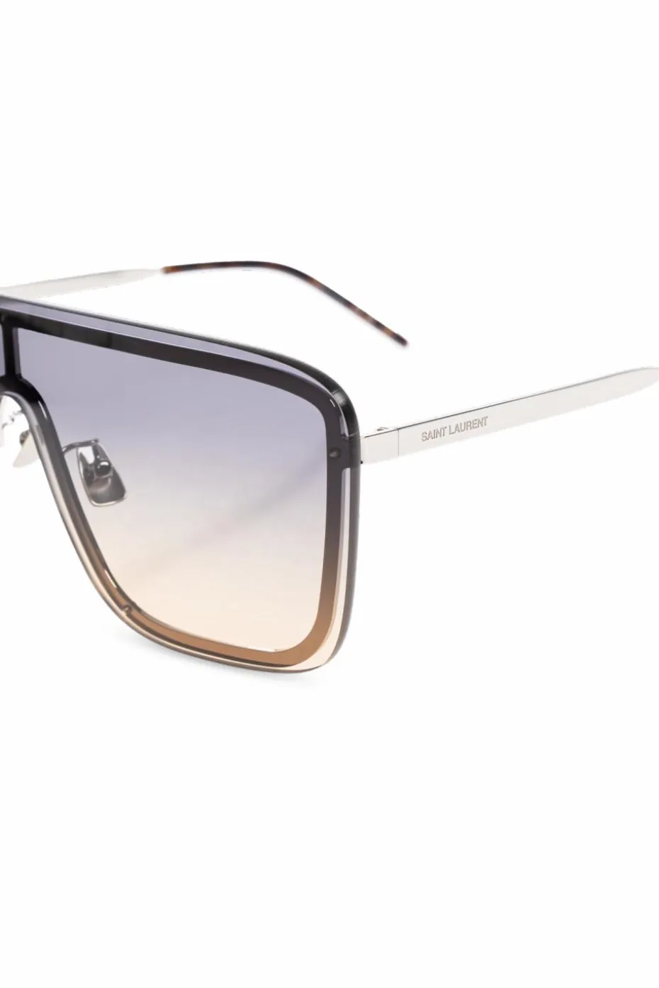 Saint Laurent SILVER Sunglasses `SL 364 MASK`