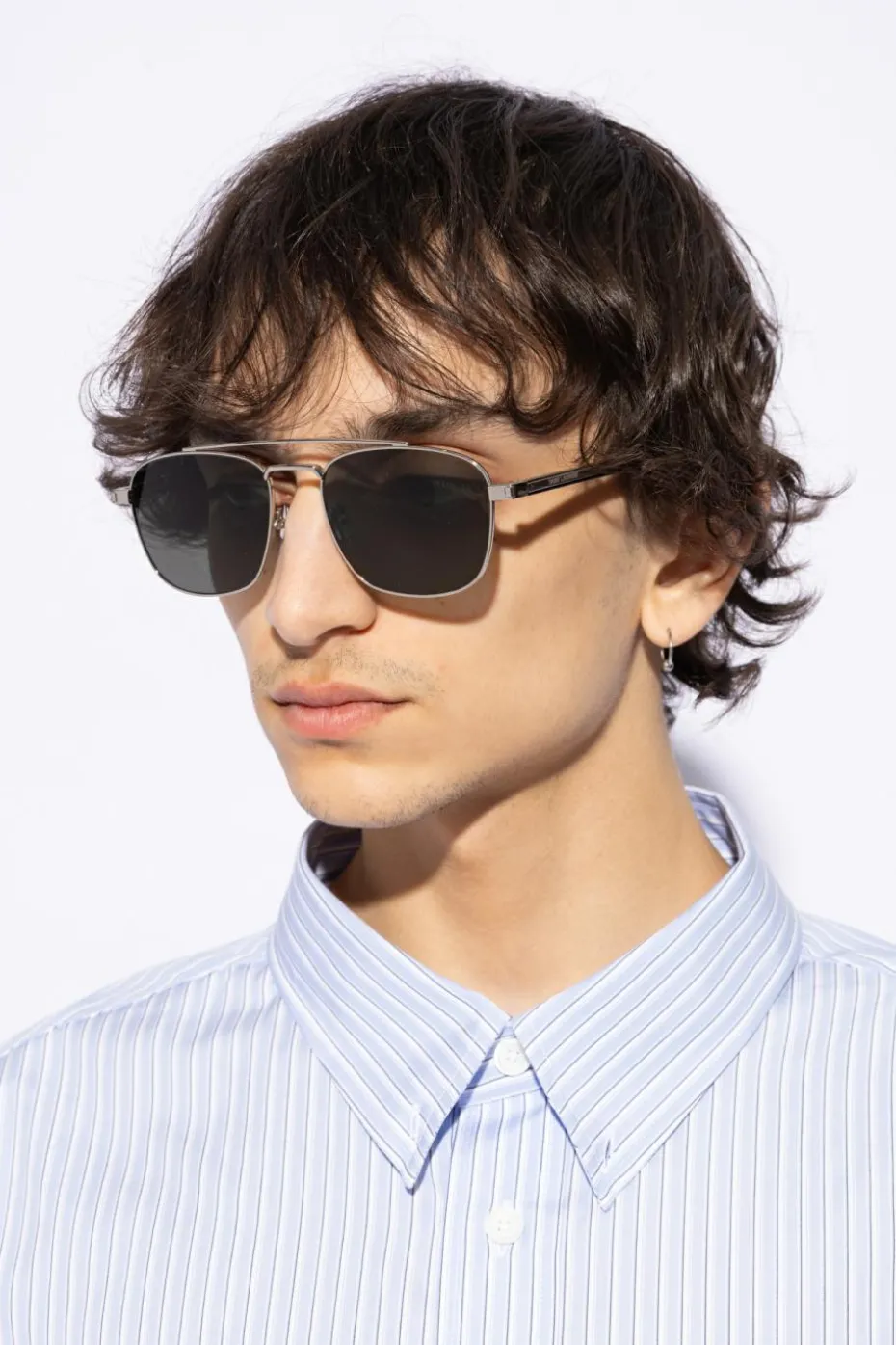 Saint Laurent SILVER Sunglasses 'SL 665'