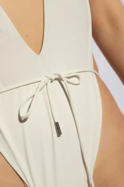 Saint Laurent WHITE One-piece swimsuit