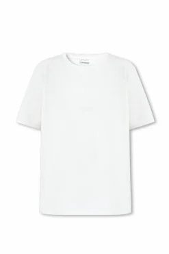 Saint Laurent WHITE T-shirt with logo