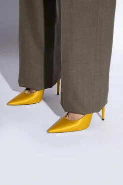 Saint Laurent YELLOW ‘Monceau’ heels