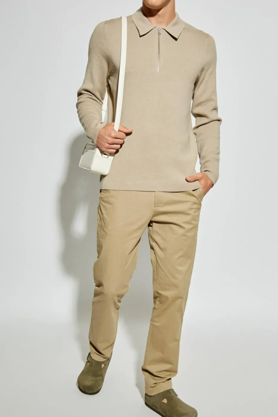 Samsøe Samsøe beige "Satobias" trousers