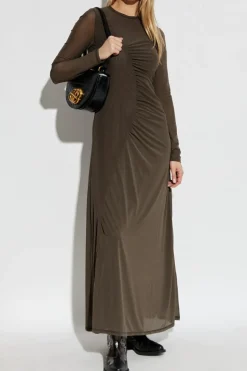 Samsøe Samsøe BROWN Dress Saandrea