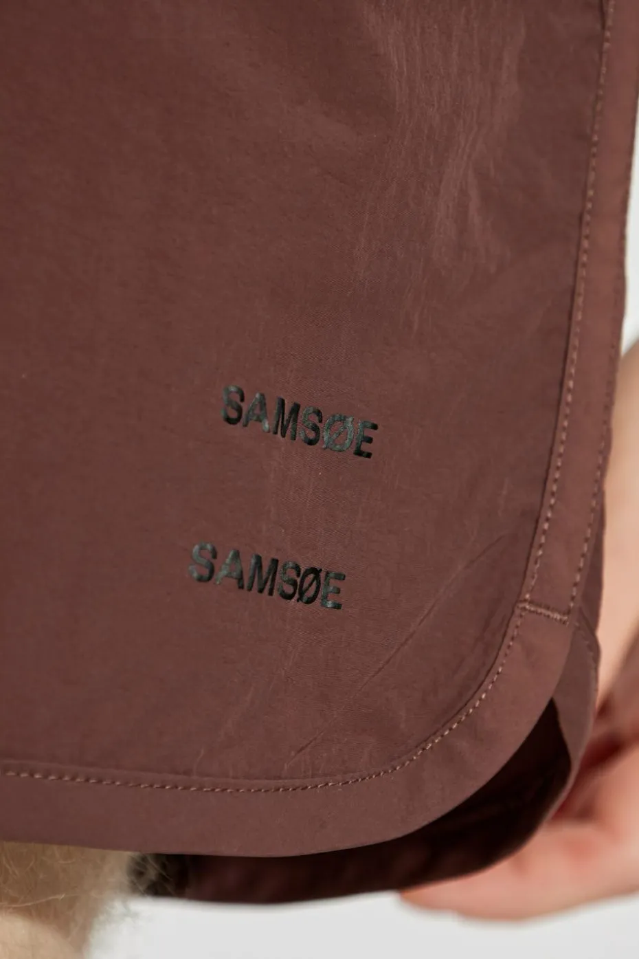Samsøe Samsøe BROWN Swimming shorts