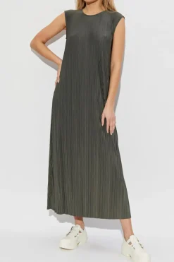 Samsøe Samsøe GREEN Pleated dress Sauma