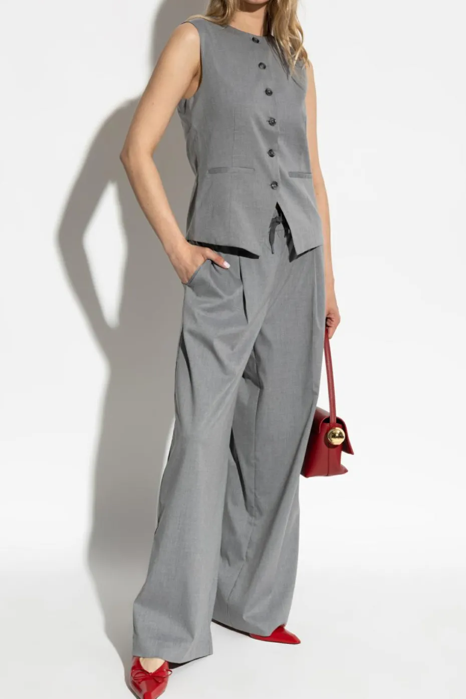 Samsøe Samsøe GREY Pants 'Sarila'