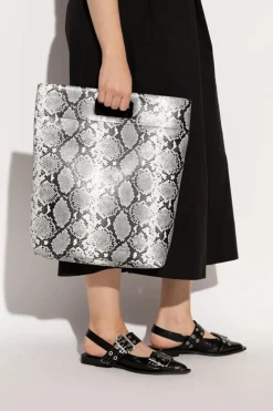 Samsøe Samsøe GREY 'Sajennie' shopper bag