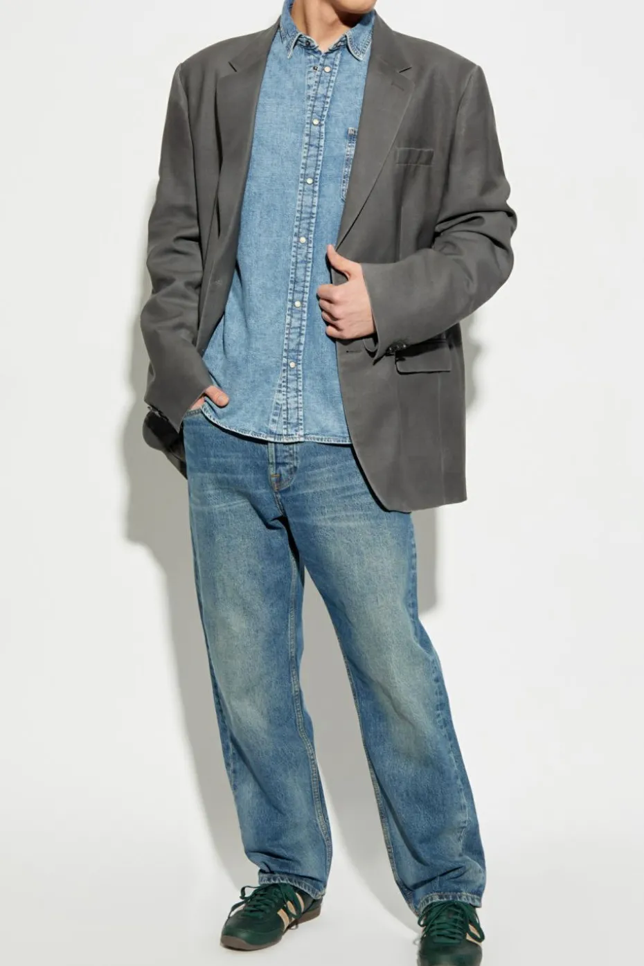 Samsøe Samsøe light blue Denim shirt Sadamon