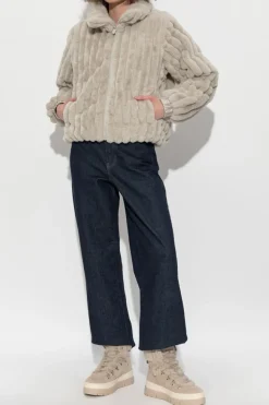 Save The Duck GREY Fleece jacket "Elina"