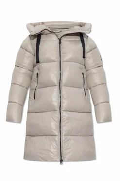 Save The Duck GREY Quilted jacket "Isabel"