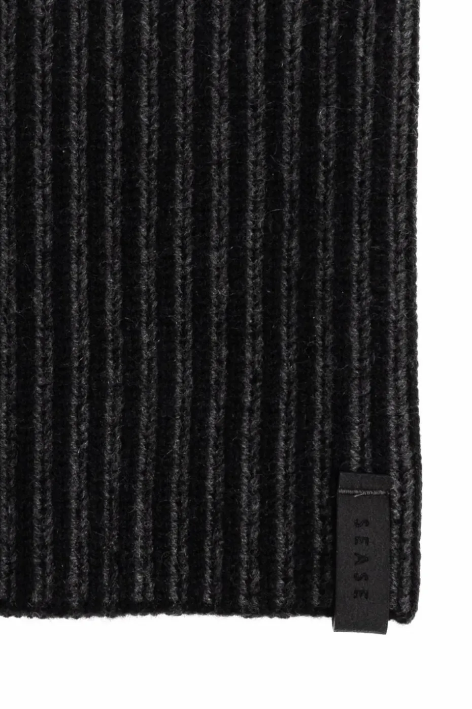 Sease BLACK Cashmere snood