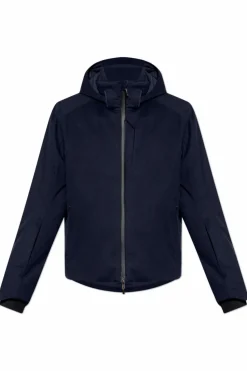 Sease NAVY BLUE Jacket with a detachable hood