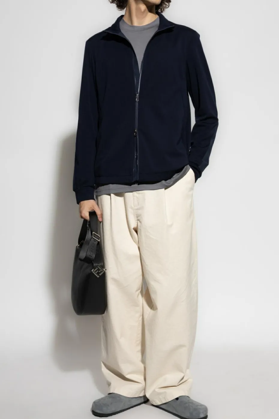 Sease NAVY BLUE Wool sweatshirt