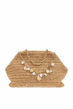 Self-Portrait beige Handbag
