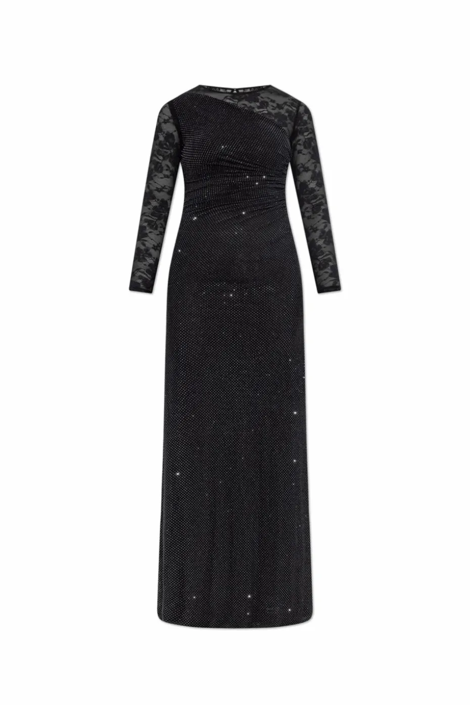 Self-Portrait BLACK Dress with shimmering crystals